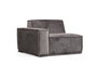 Atelier Del Sofa Sofá 2 Plazas Gris Tapizado Poliéster Largo 215cm